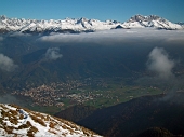 La Presolana vista dal Ferrantimo, dallo Scanapà, dal Timogno, dal Pizzo Formico ... - FOTOGALLERY